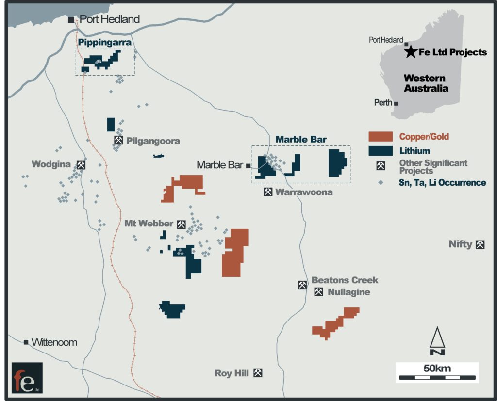 Pilbara Lithium Projects